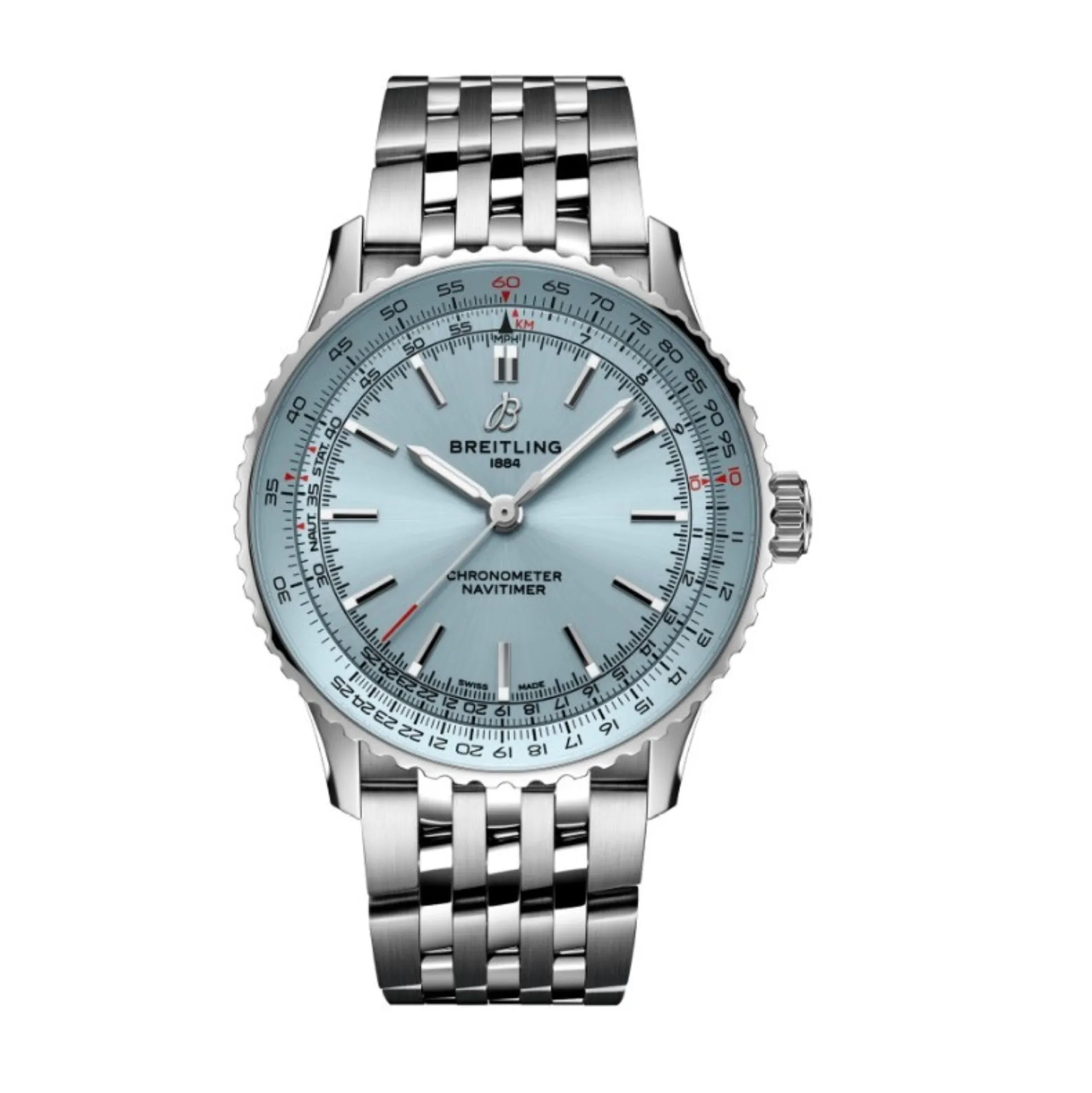 Breitling Navitimer Versatile Automatic Ice Blue Dial Watch, 41mm