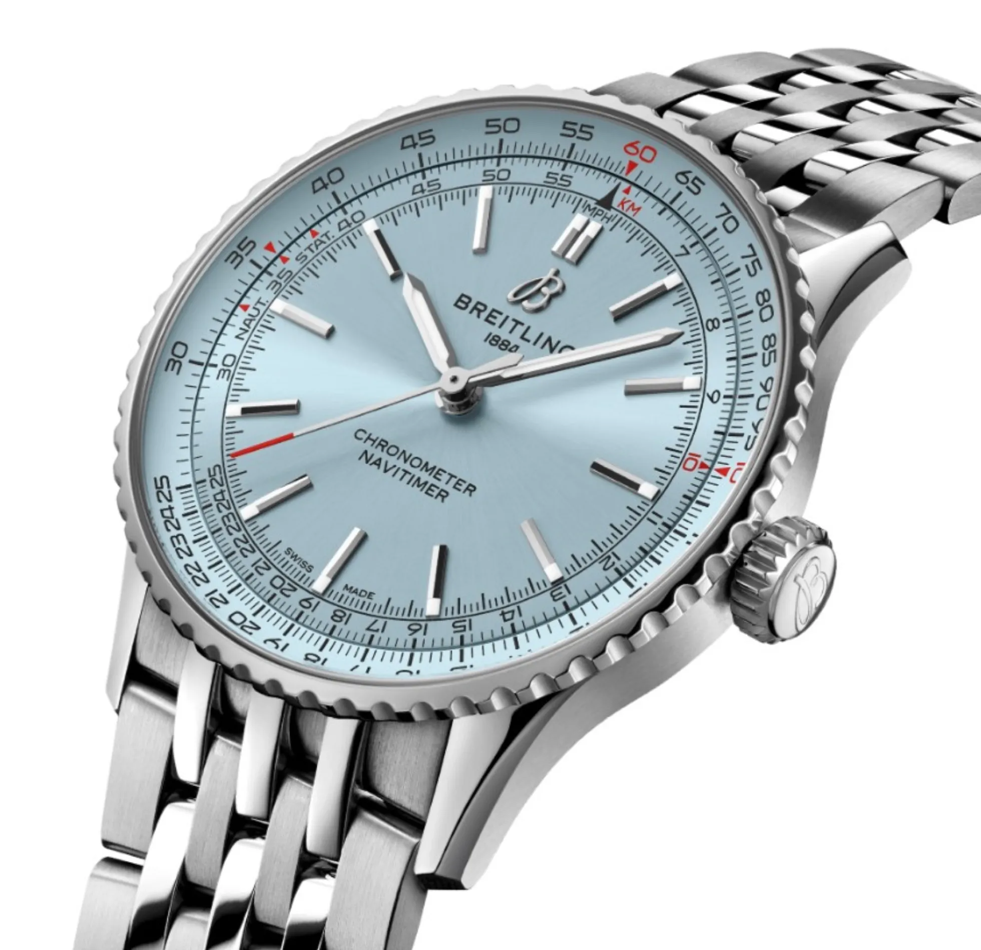 Breitling Navitimer Versatile Automatic Ice Blue Dial Watch, 41mm