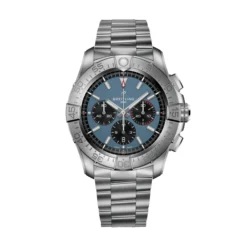 Breitling Super Avenger BO1 Chronograph Blue Dial Titanium Bracelet, 46 mm