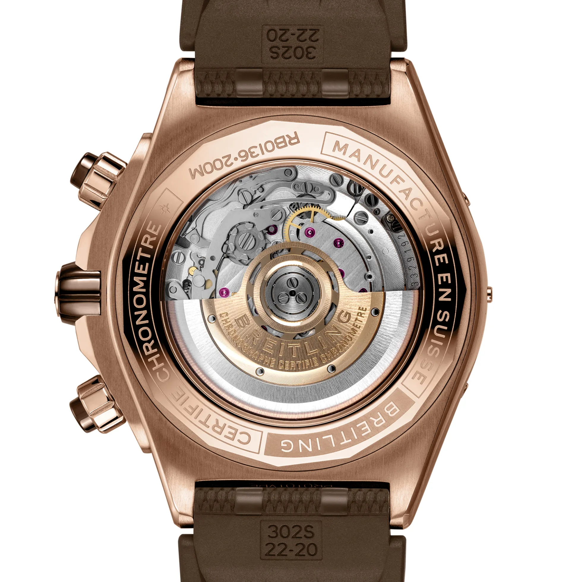 Breitling Super Chronomat B01 Brown Dial Watch, 44mm