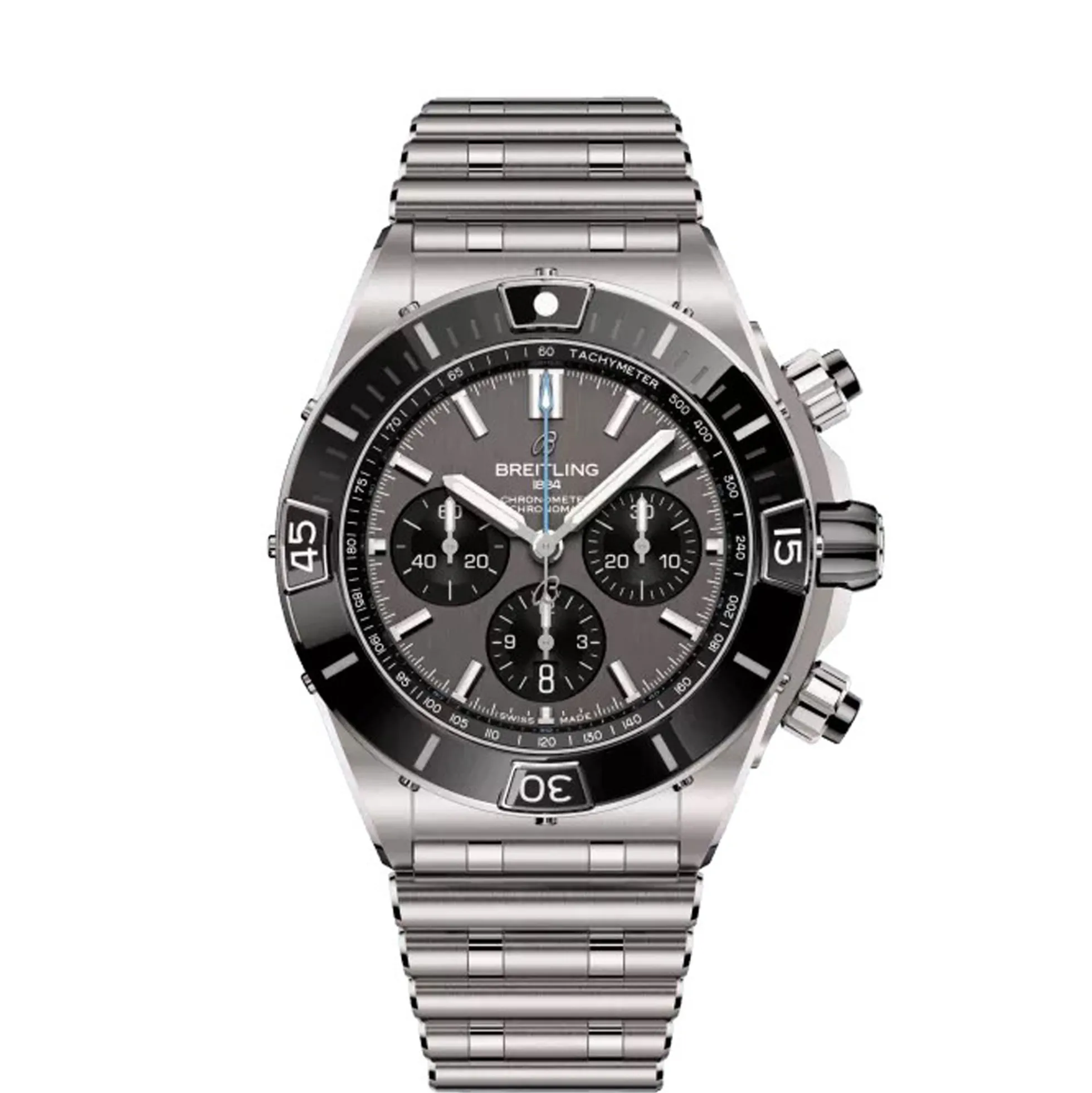 Breitling Super Chronomat B01 Titanium Anthracite Dial Watch, 44mm