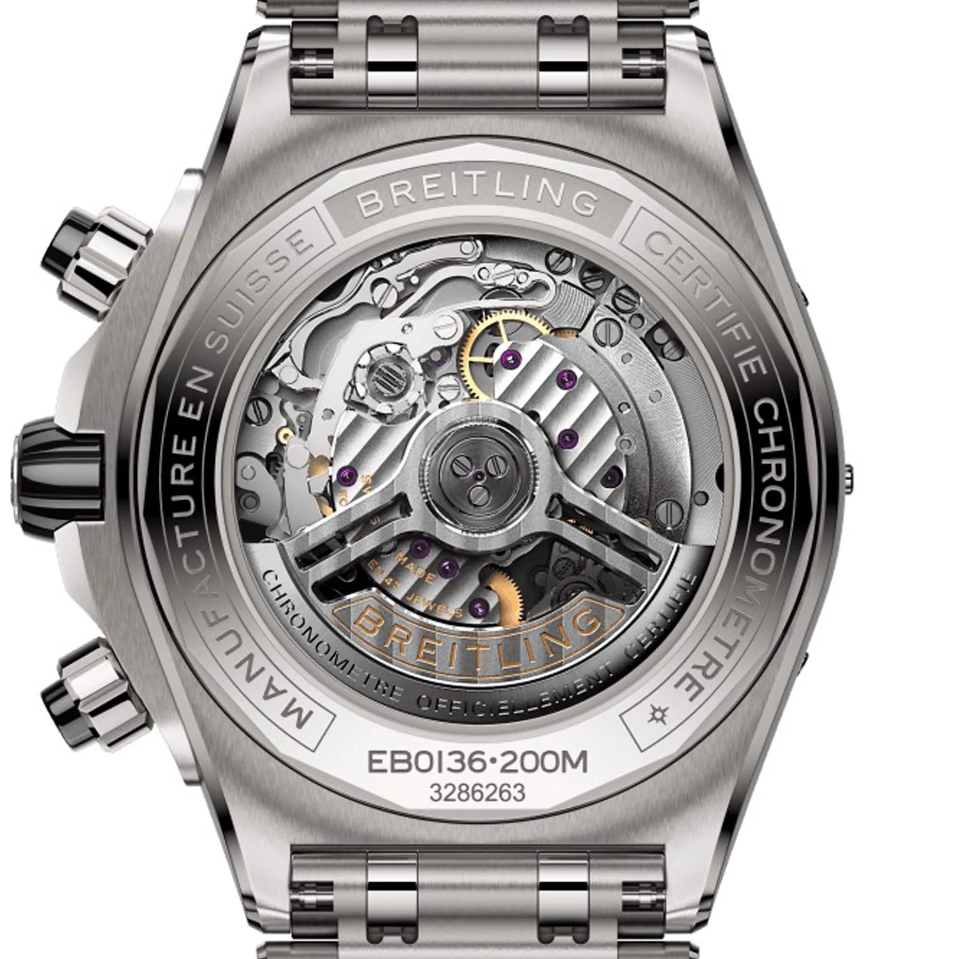 Breitling Super Chronomat B01 Titanium Anthracite Dial Watch, 44mm