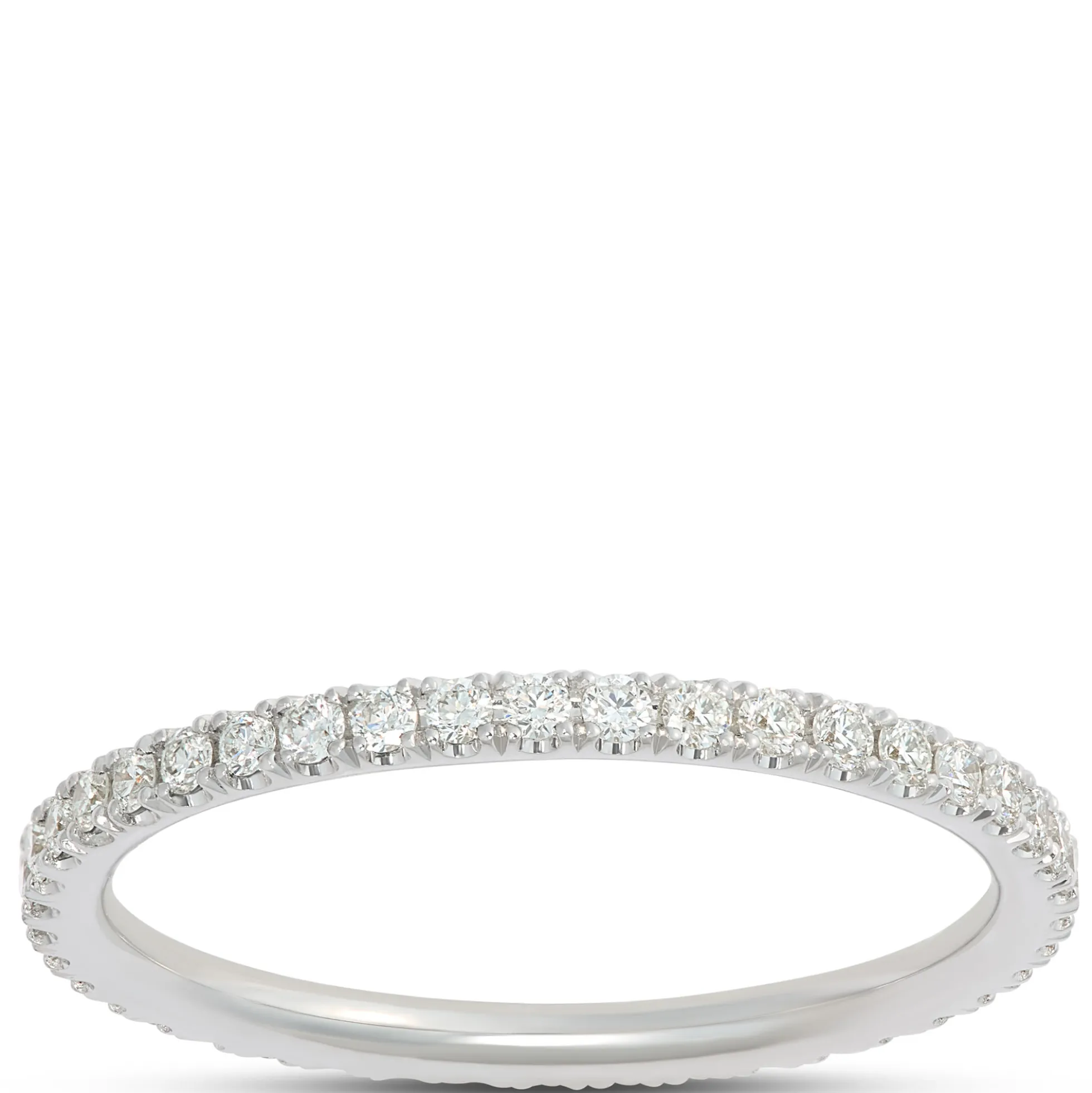 1/3 Carat Weight Diamond Eternity Band set in White Gold
