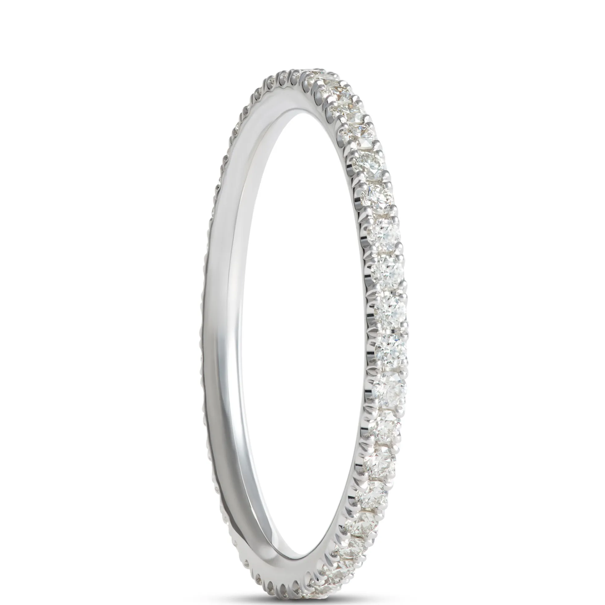 1/3 Carat Weight Diamond Eternity Band set in White Gold
