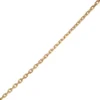 Charm Necklace with 13 Discs, 14K Yellow Gold