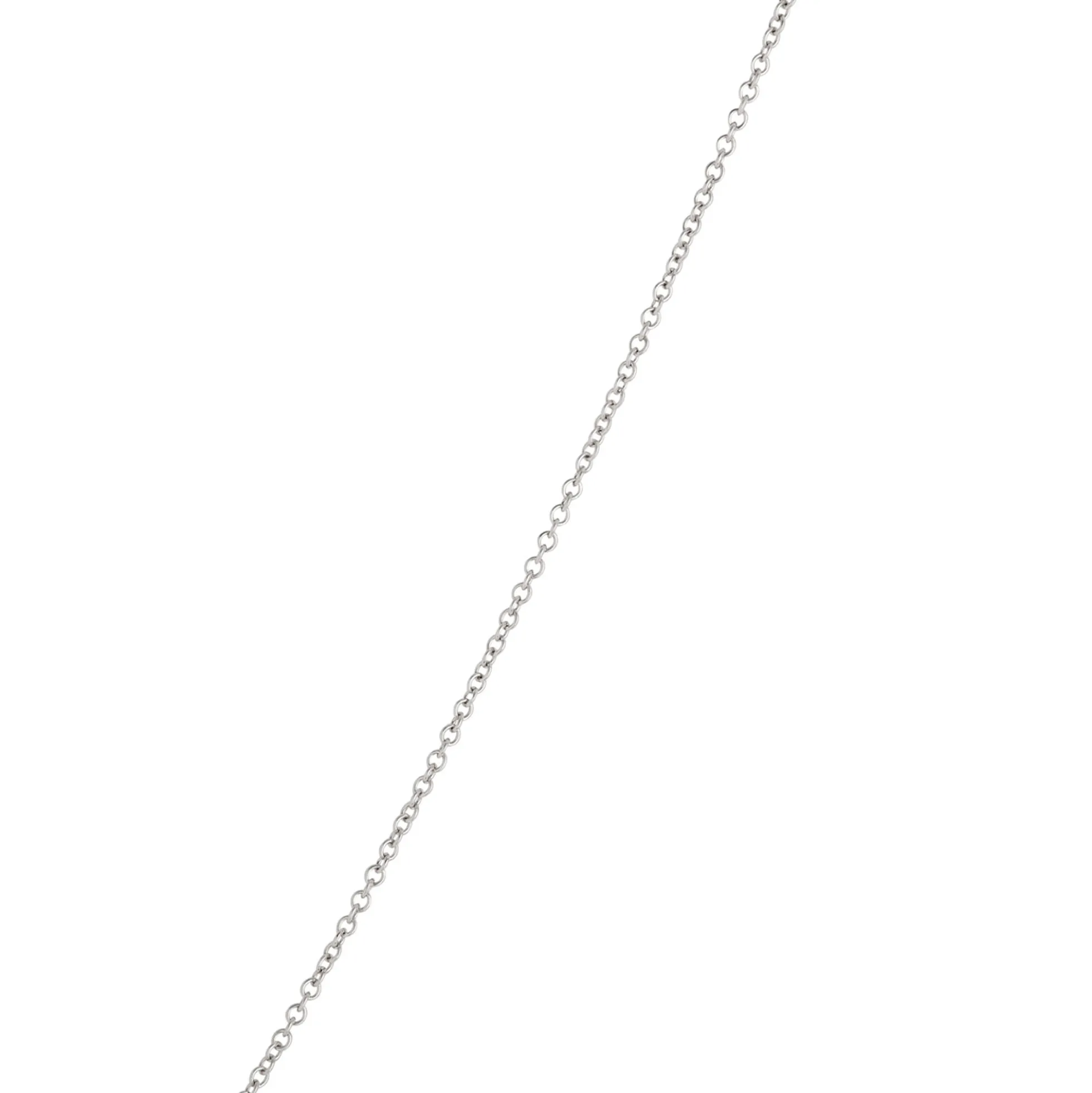 Classic Round Blue Topaz Bar Pendant, 14K Yellow Gold