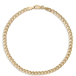 Cuban Link 8-Inch Bracelet, 14K Yellow Gold