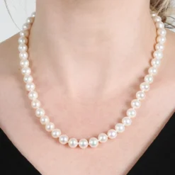 Cultured Freshwater 8mm Pearl Strand 14K, 18"