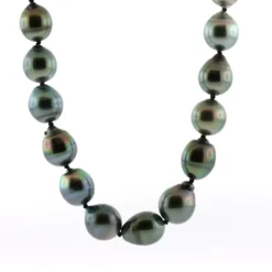 Cultured South Sea Tahitian Pearl Strand 14K, 18