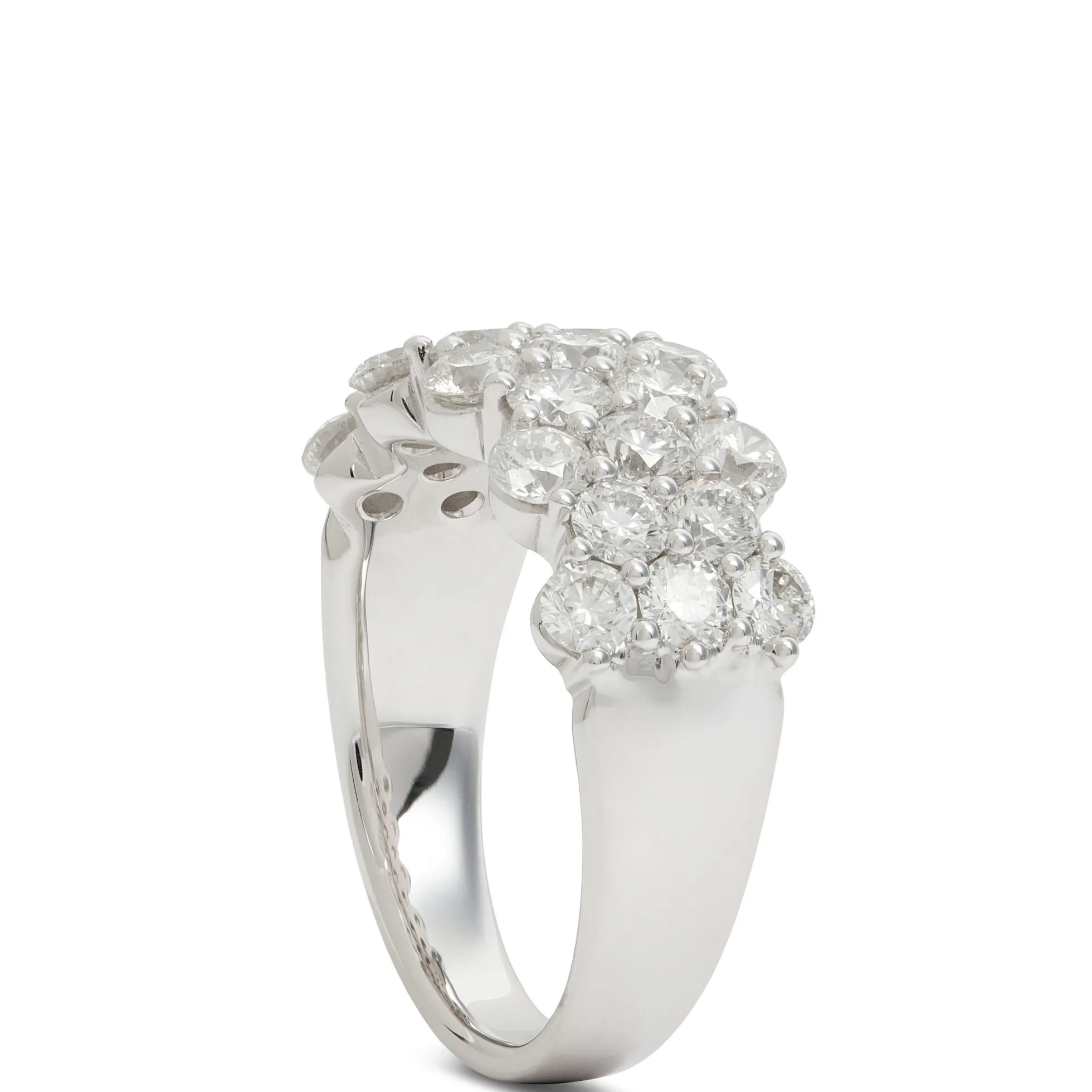 Diamond Band, 14K White Gold