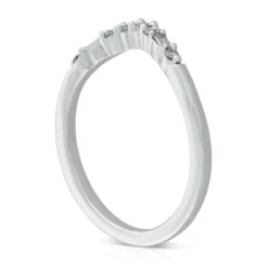 Diamond Contour Band 14K