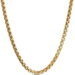Diamond Cut Box Chain 14K, 18"