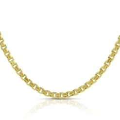 Diamond Cut Box Chain 14K, 18"