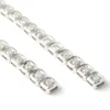 Diamond Drop Earrings, 14K White Gold
