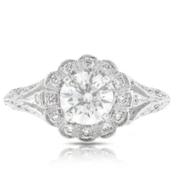 Diamond Engagement Ring 14K