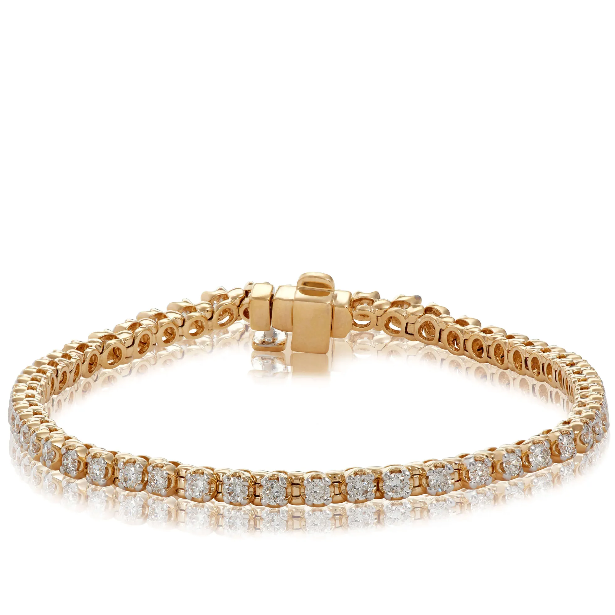 Diamond Tennis Bracelet 14K, 2 ctw.