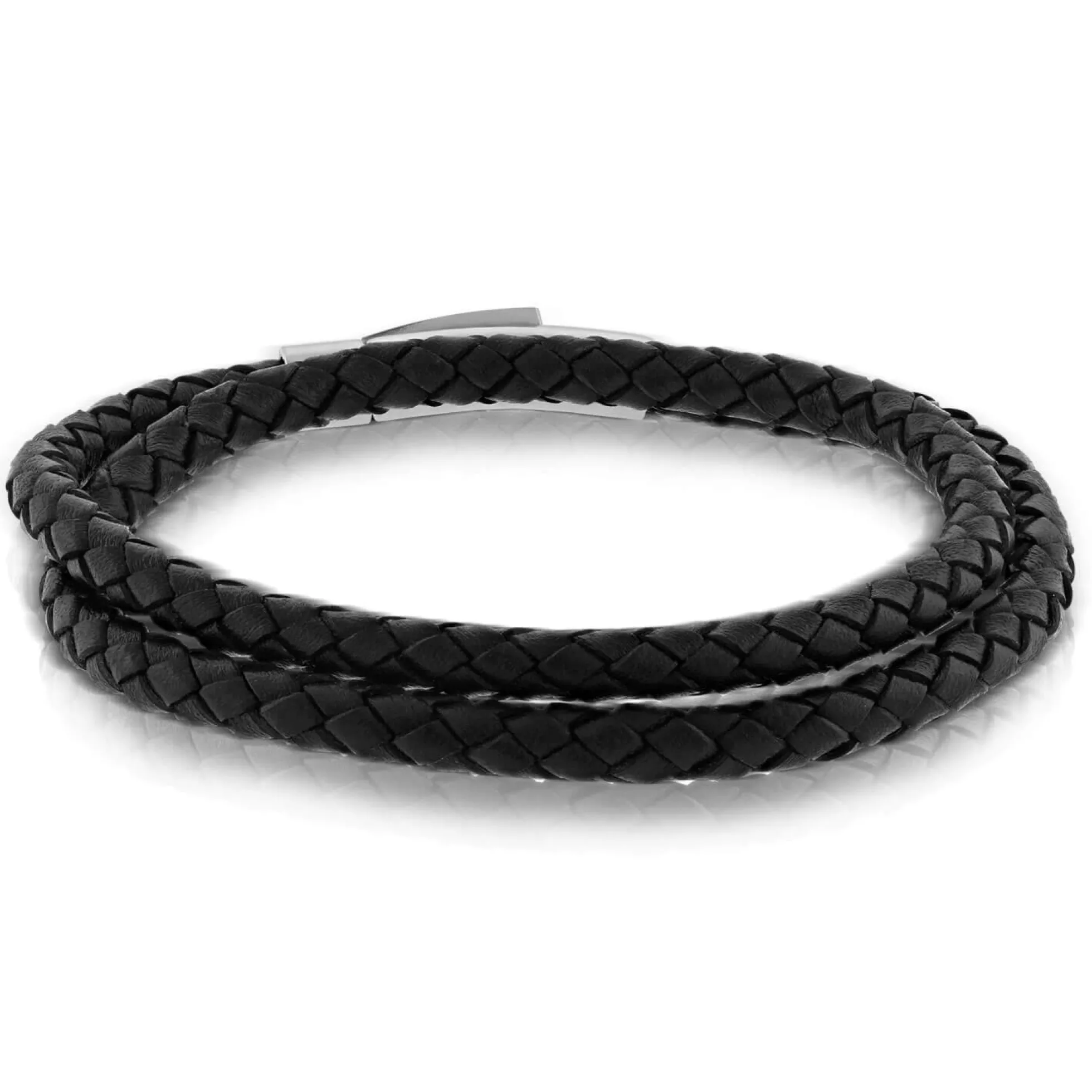 Double Wrap Leather Bracelet