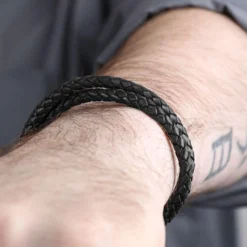 Double Wrap Leather Bracelet