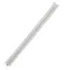 Elegant Multi-Row Diamond Bracelet, 10 Total Carat Weight, 14K White Gold
