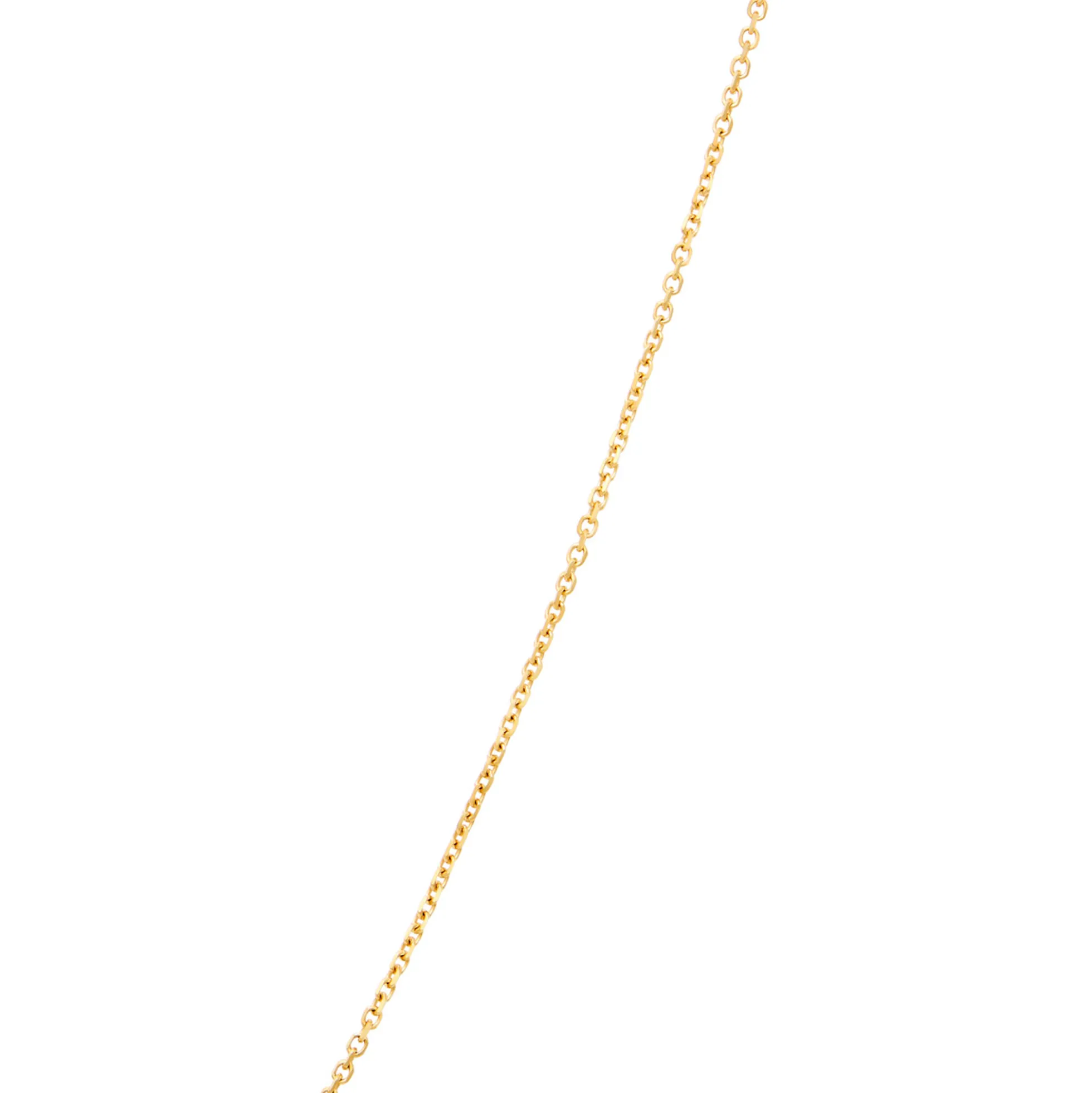 Emerald Cut Aquamarine Necklace, 14K Yellow Gold