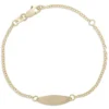 Engravable Baby’s Adjustable Bracelet, 14K Yellow Gold