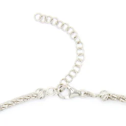 Flexible 18-Inch Neck Chain, 14K White Gold