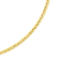 Flexible Omega 18-Inch Chain, 14K Yellow Gold