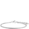 Flexy Wire 7-Inch Bracelet, 14k White Gold