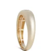 Flush Set Diamond Ring, 14K Yellow Gold