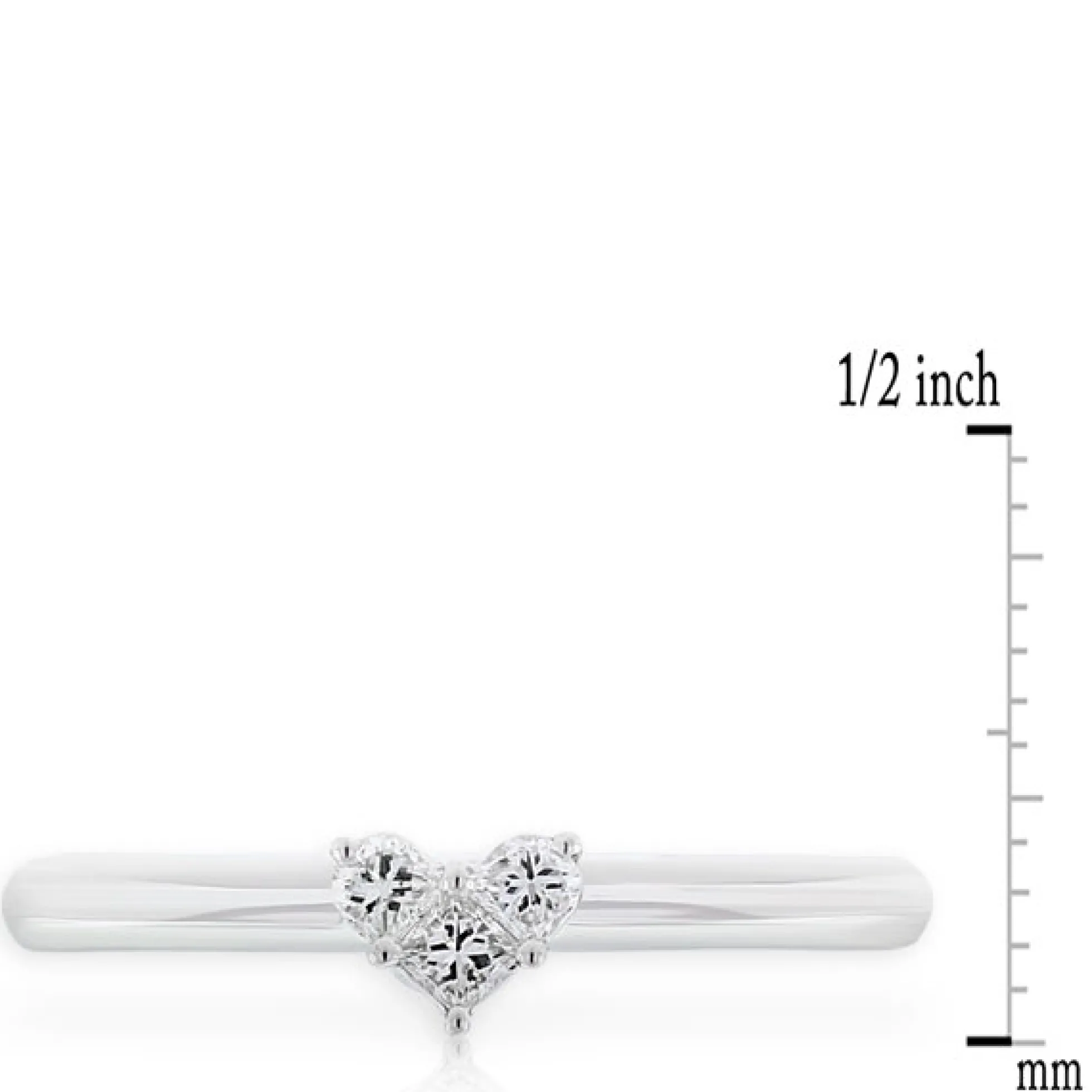Heart Diamond Ring 14K