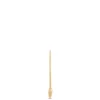 Heart Shaped Pin Hoops, 14K Yellow Gold