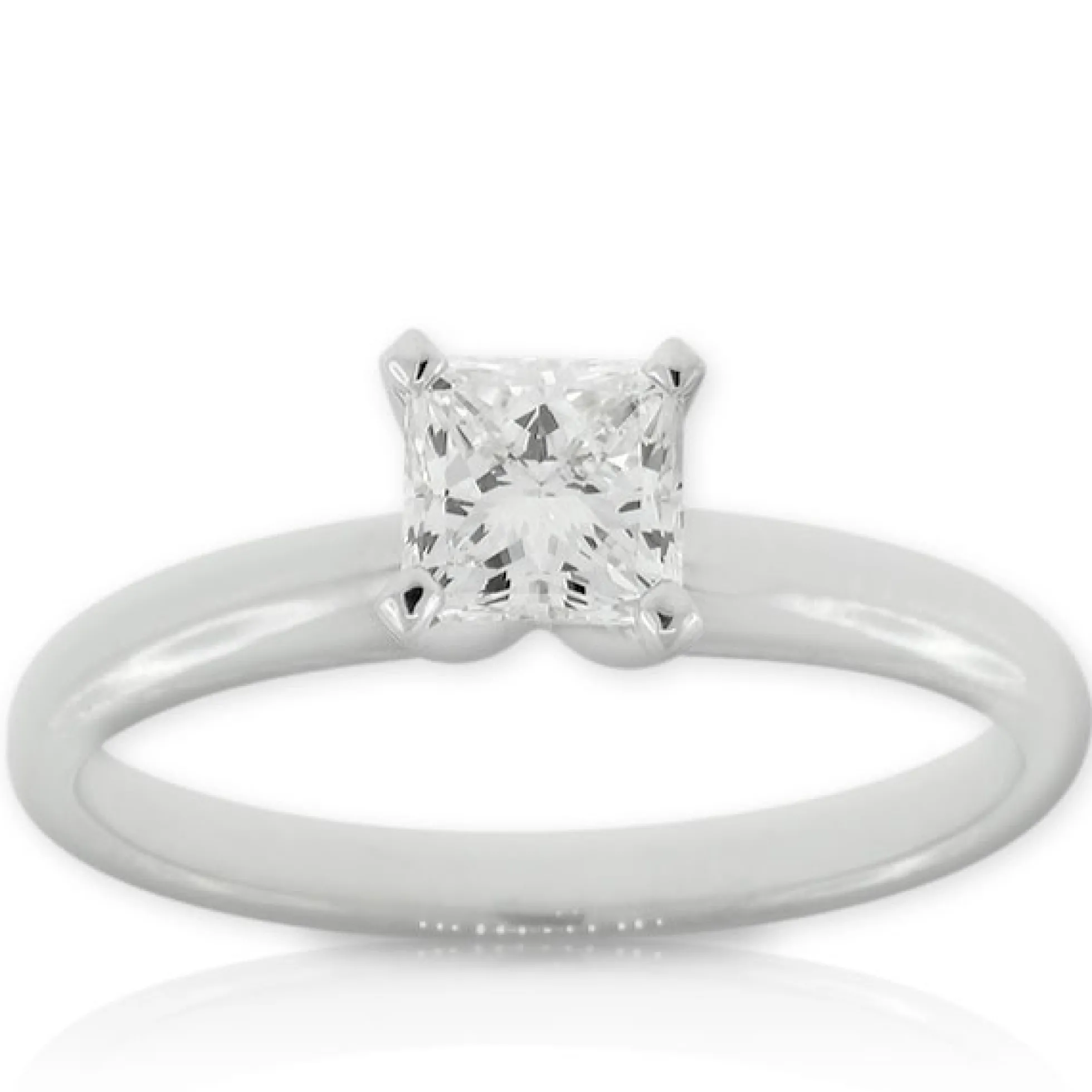 Ikuma Canadian Diamond Princess Cut Ring 14K, 3/4 ct.