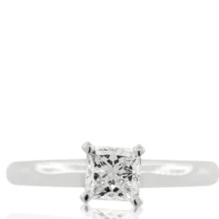 Ikuma Canadian Diamond Princess Cut Ring 14K, 3/4 ct.