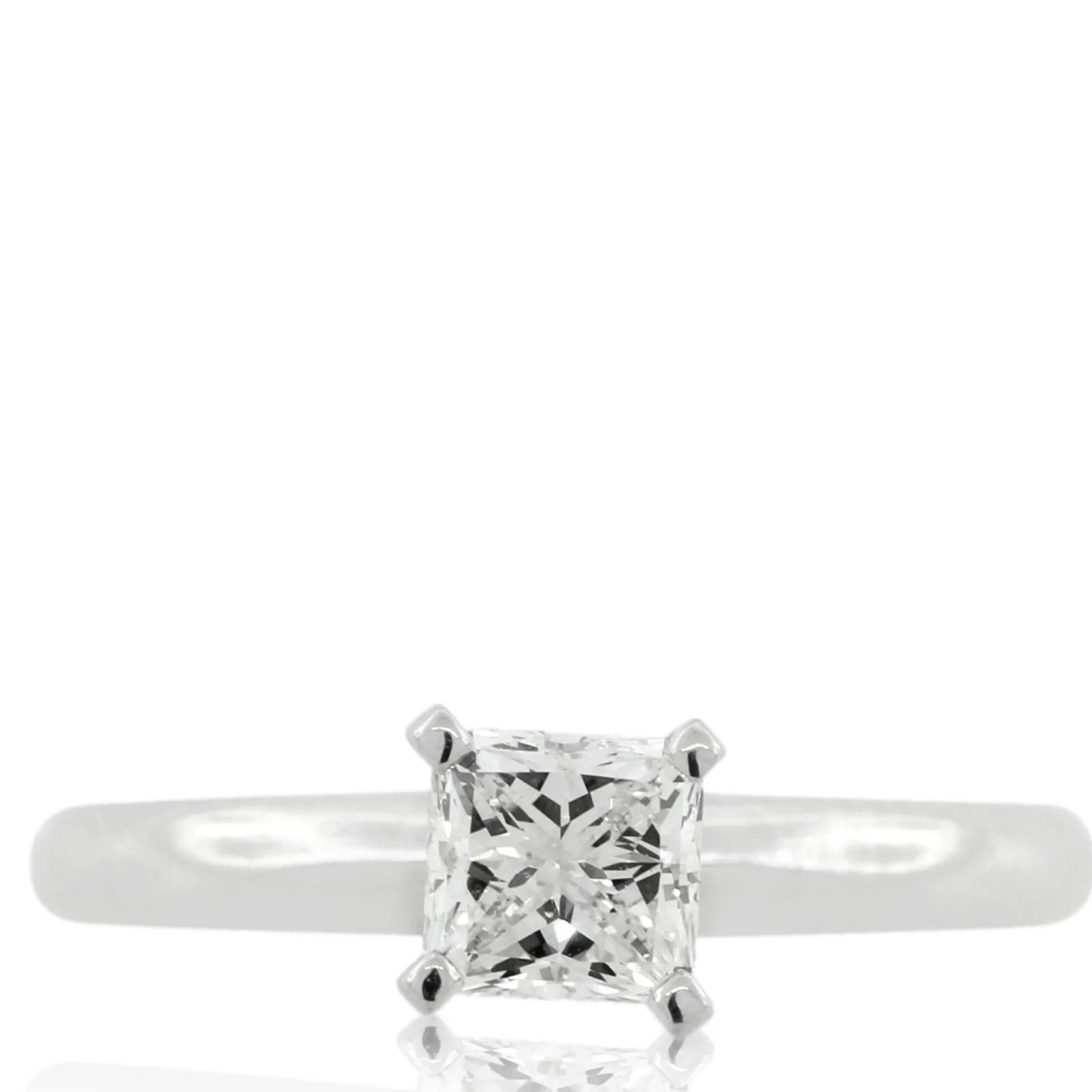 Ikuma Canadian Diamond Princess Cut Ring 14K, 3/4 ct.
