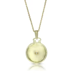 Ikuma Canadian Diamond Radiant Medallion Necklace 14K