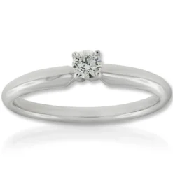 Ikuma Canadian Diamond Ring 14K, 1/7 ct.
