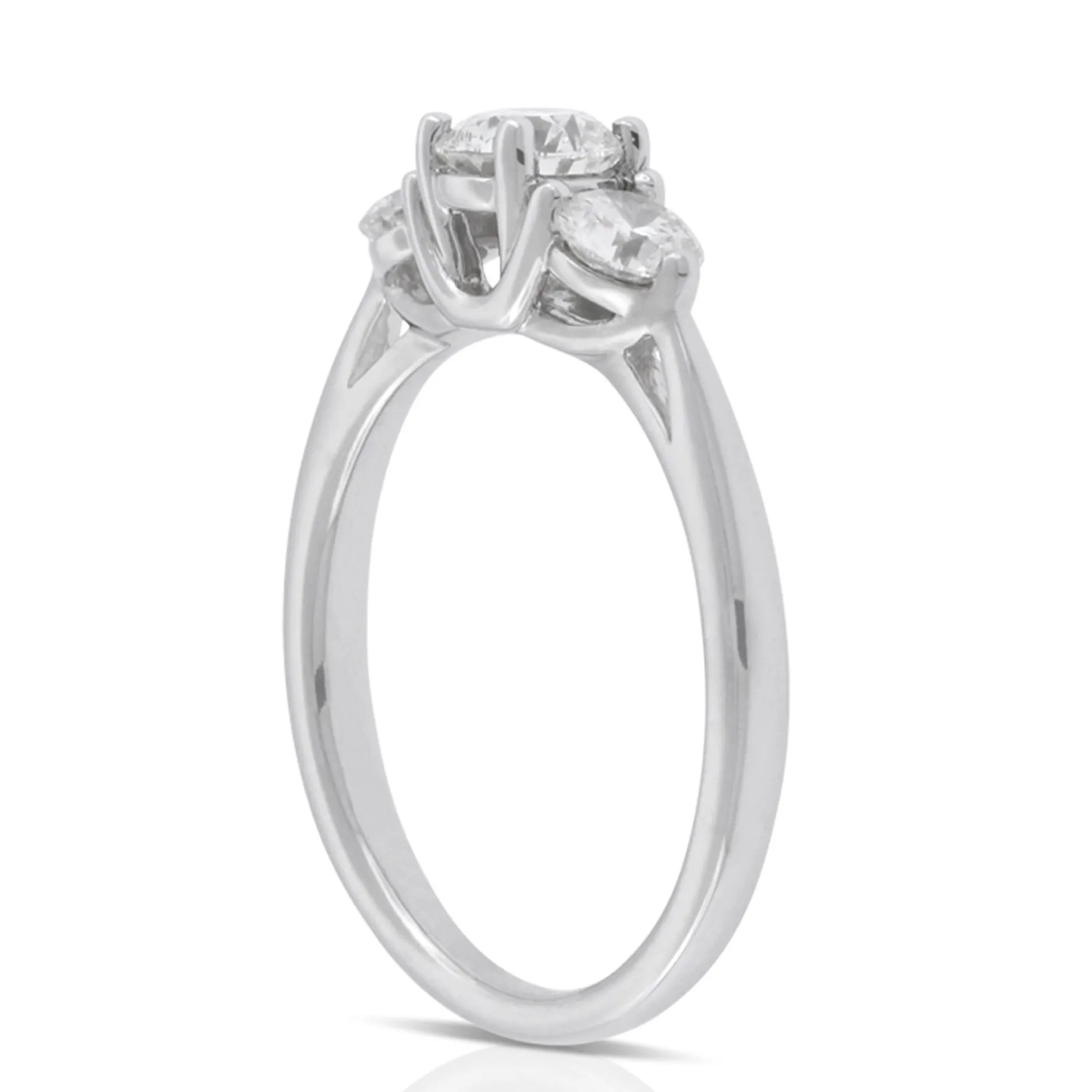 Ikuma Canadian 3-Stone Diamond Engagement Ring 14K