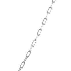 18-Inch Paperclip Chain, 14K White Gold