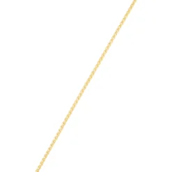 18-Inch Round Wheat Chain Necklace, 14K Yellow Gold