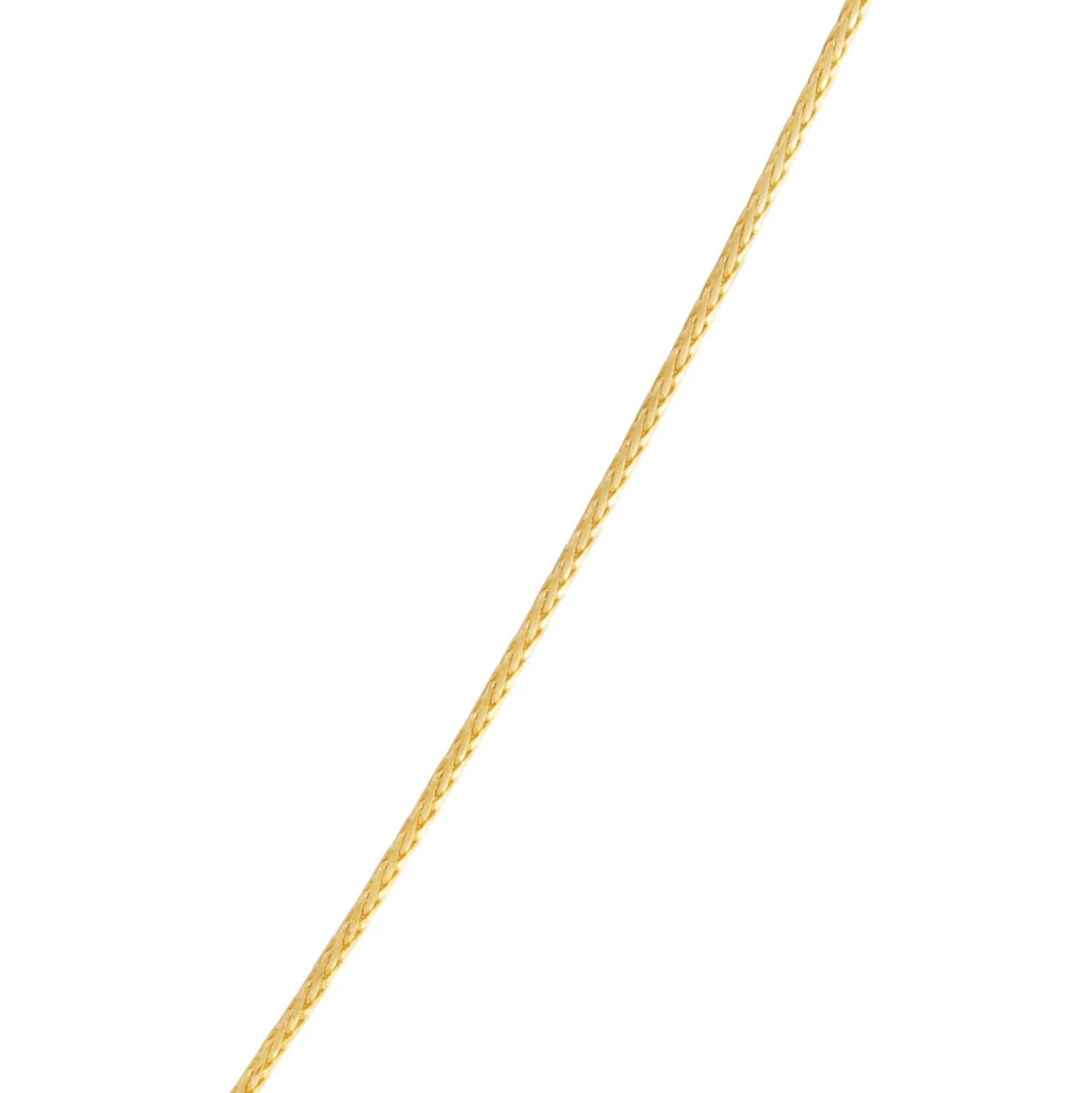 22-Inch Sliding Adjustable Gold Neck Chain, 14K Yellow Gold