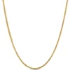 24-Inch Wheat Chain, 14K Yellow Gold