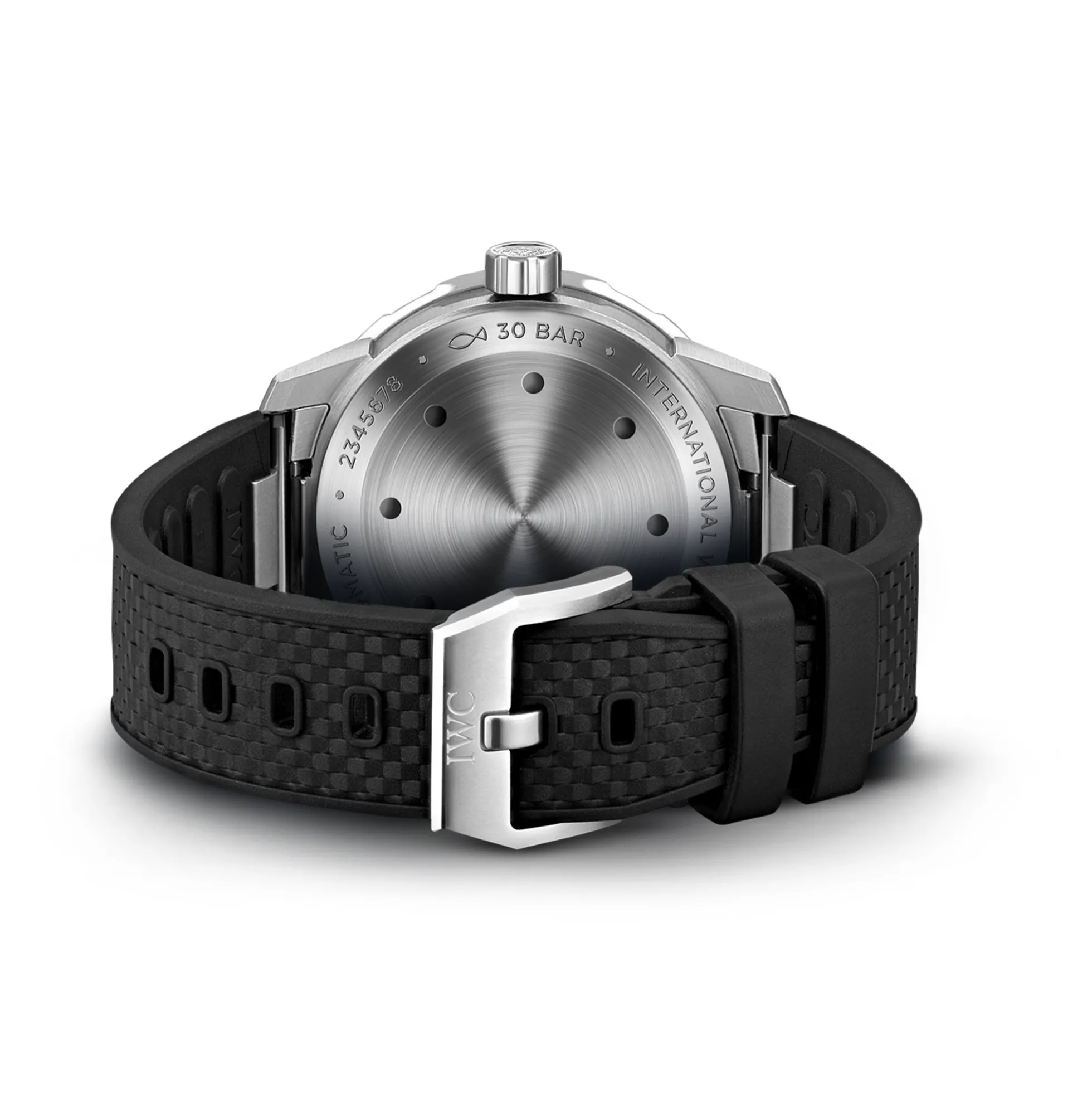 IWC Aquatimer Automatic Black Dial Watch, 42mm