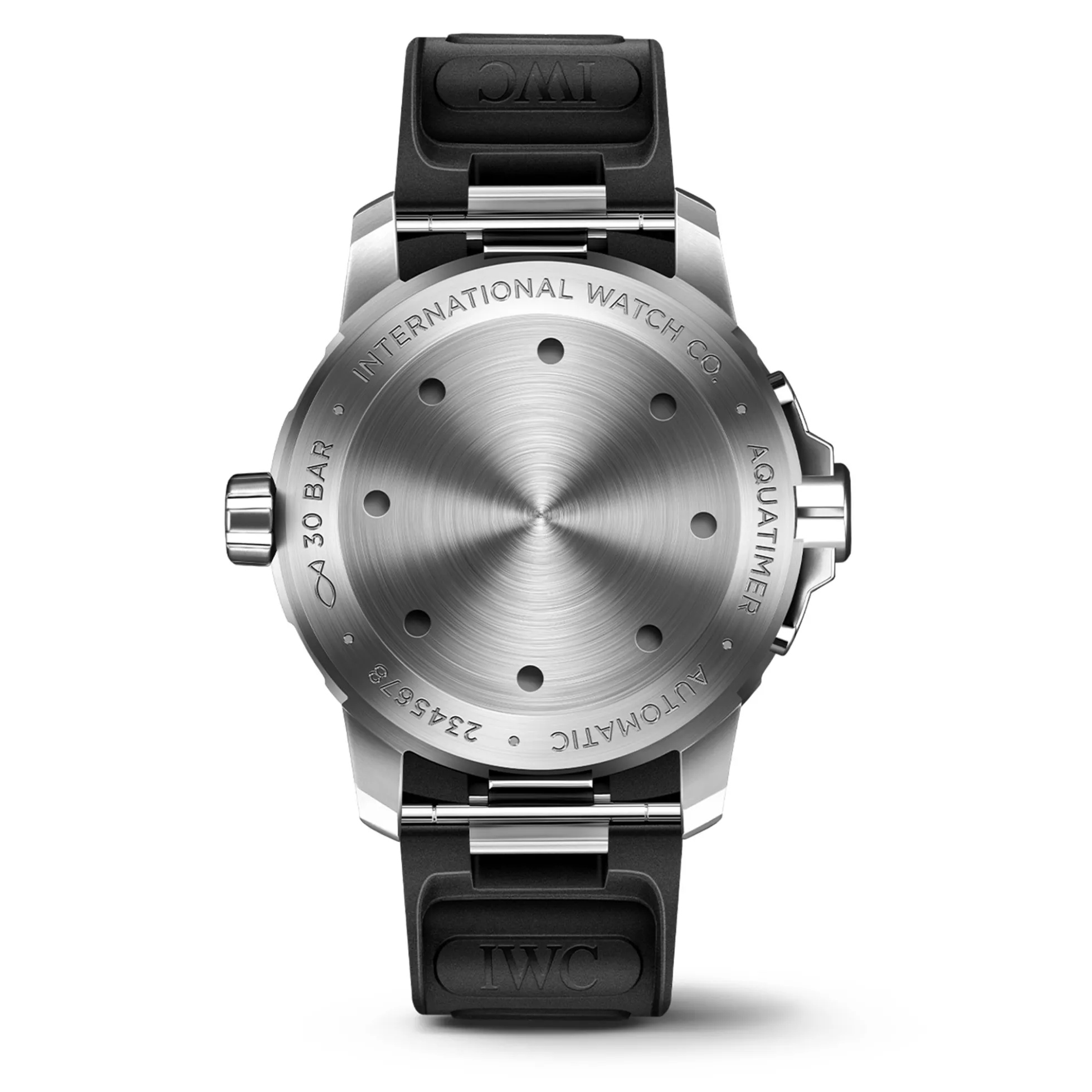 IWC Aquatimer Automatic Black Dial Watch, 42mm