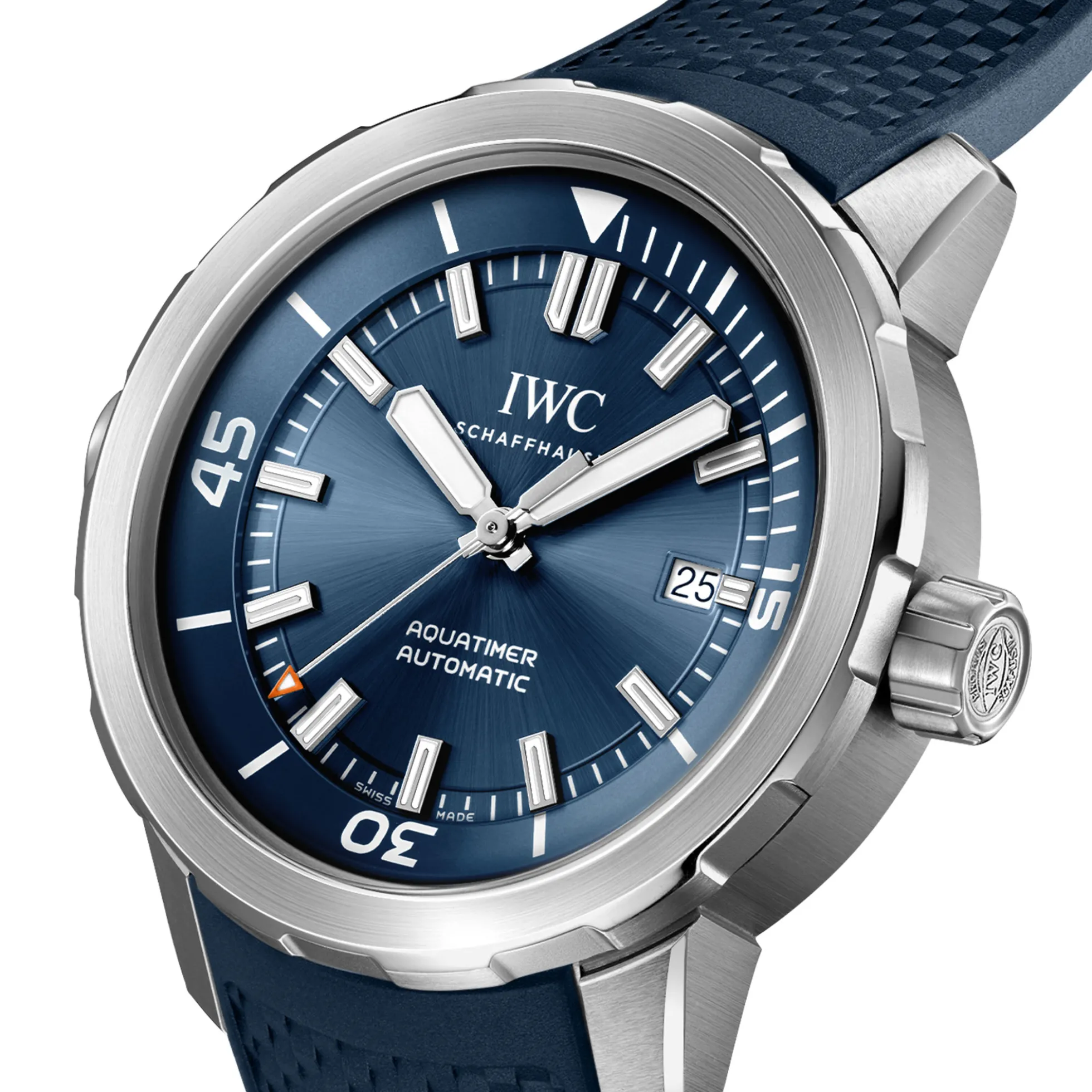 IWC Aquatimer Automatic Blue Dial Watch, 42mm