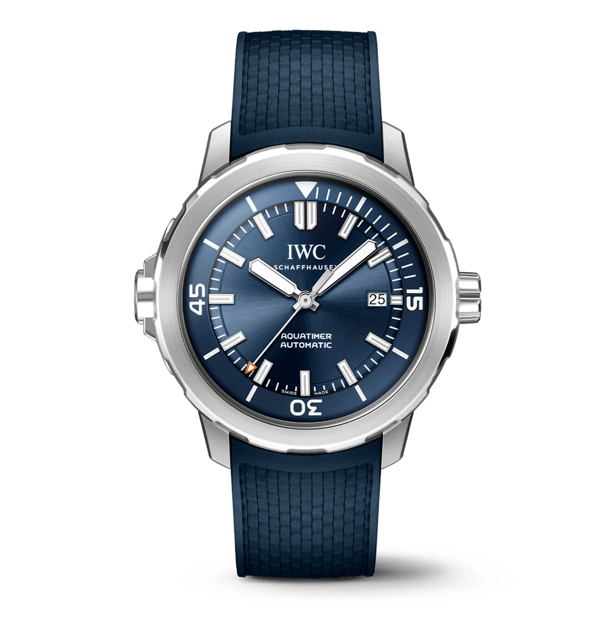 IWC Aquatimer Automatic Blue Dial Watch, 42mm