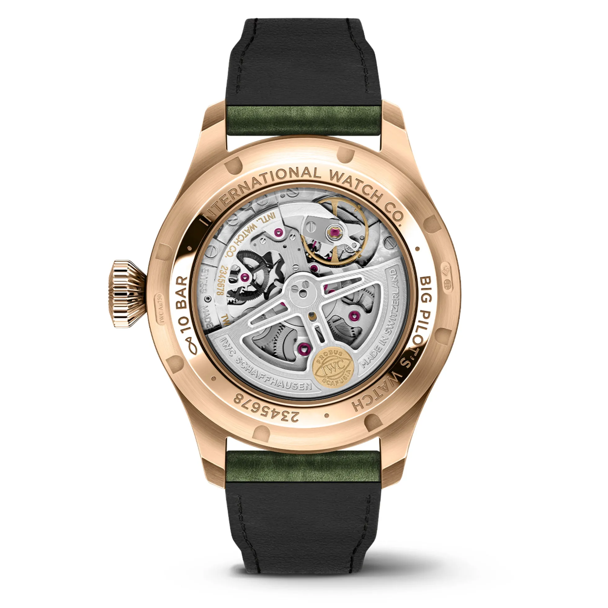 IWC Big Pilot's Perpetual Calendar ProSet Green Dial Watch, 42mm