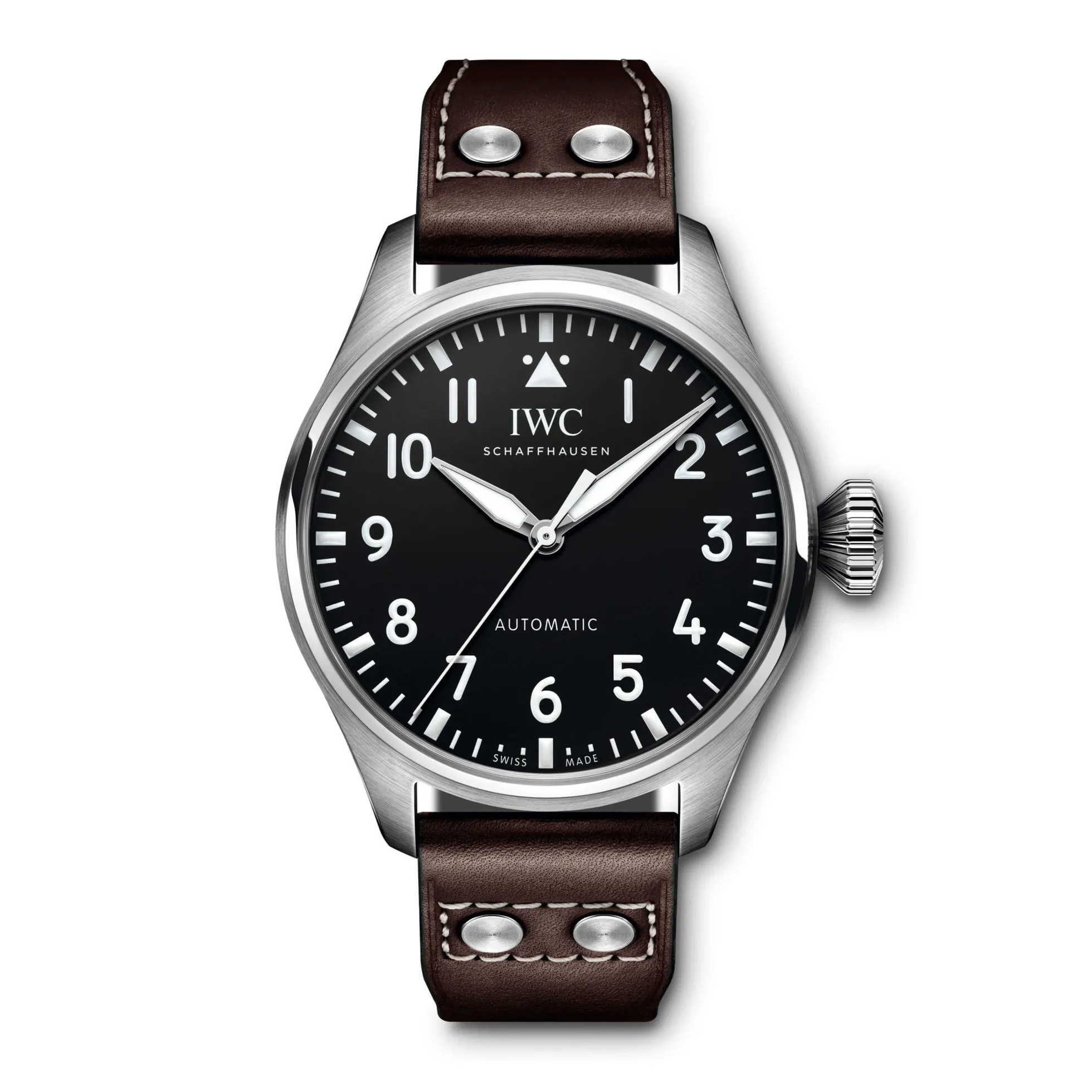 IWC Big Pilot's Watch 43 Black Dial Leather, 43mm