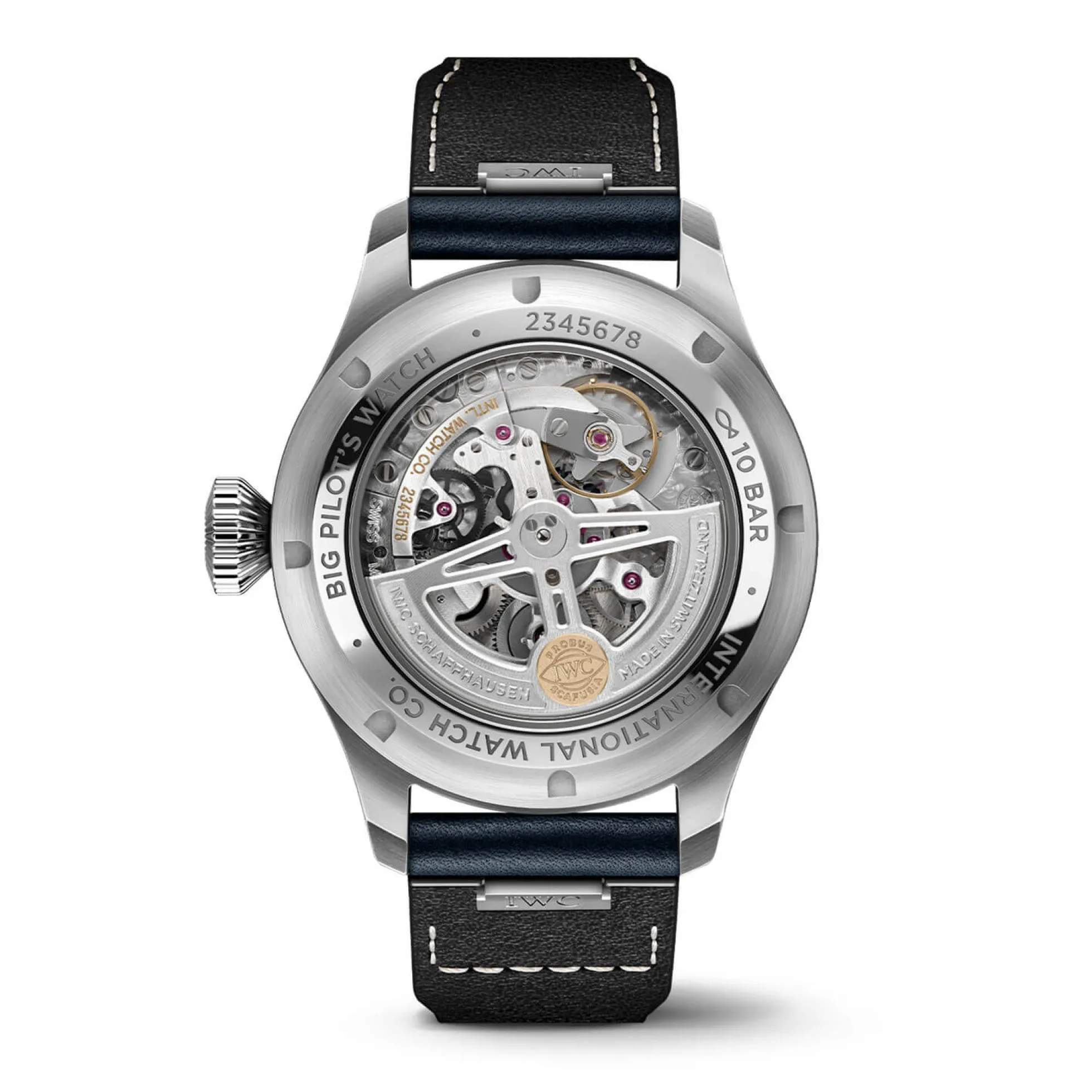 IWC Big Pilot's Watch 43 Blue Dial Leather, 43mm