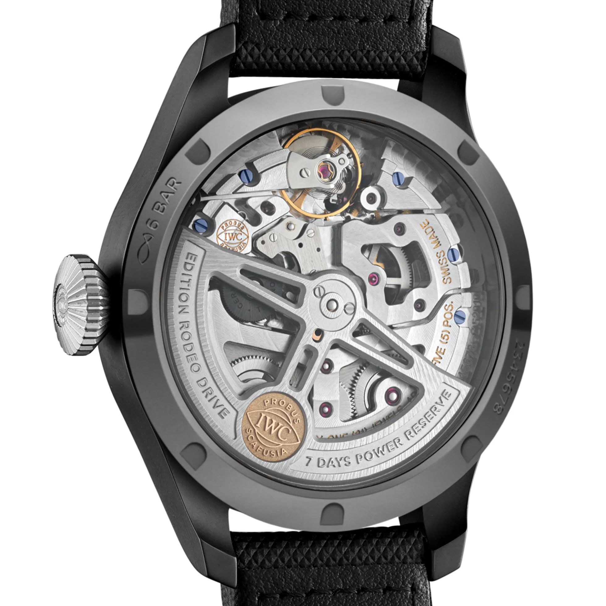 IWC Big Pilot’s Watch Perpetual Calendar Edition “Rodeo Drive” Blue Dial Watch, 46.5mm