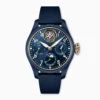 IWC Big Pilot’s Watch Perpetual Calendar Tourbillon Le Petit Prince Blue Dial Watch, 43.5mm